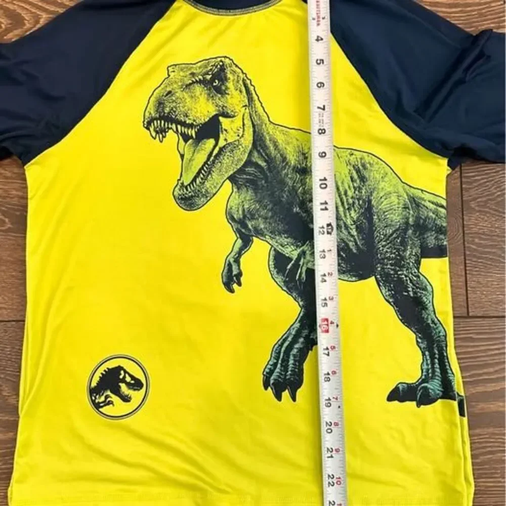 2 pcs Jurassic World Boys Rash guard Size 14/16